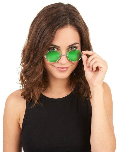 Ochelari rotunde hippie pentru adulți