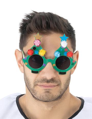 Lunettes sapin de Noël Terrifier adulte