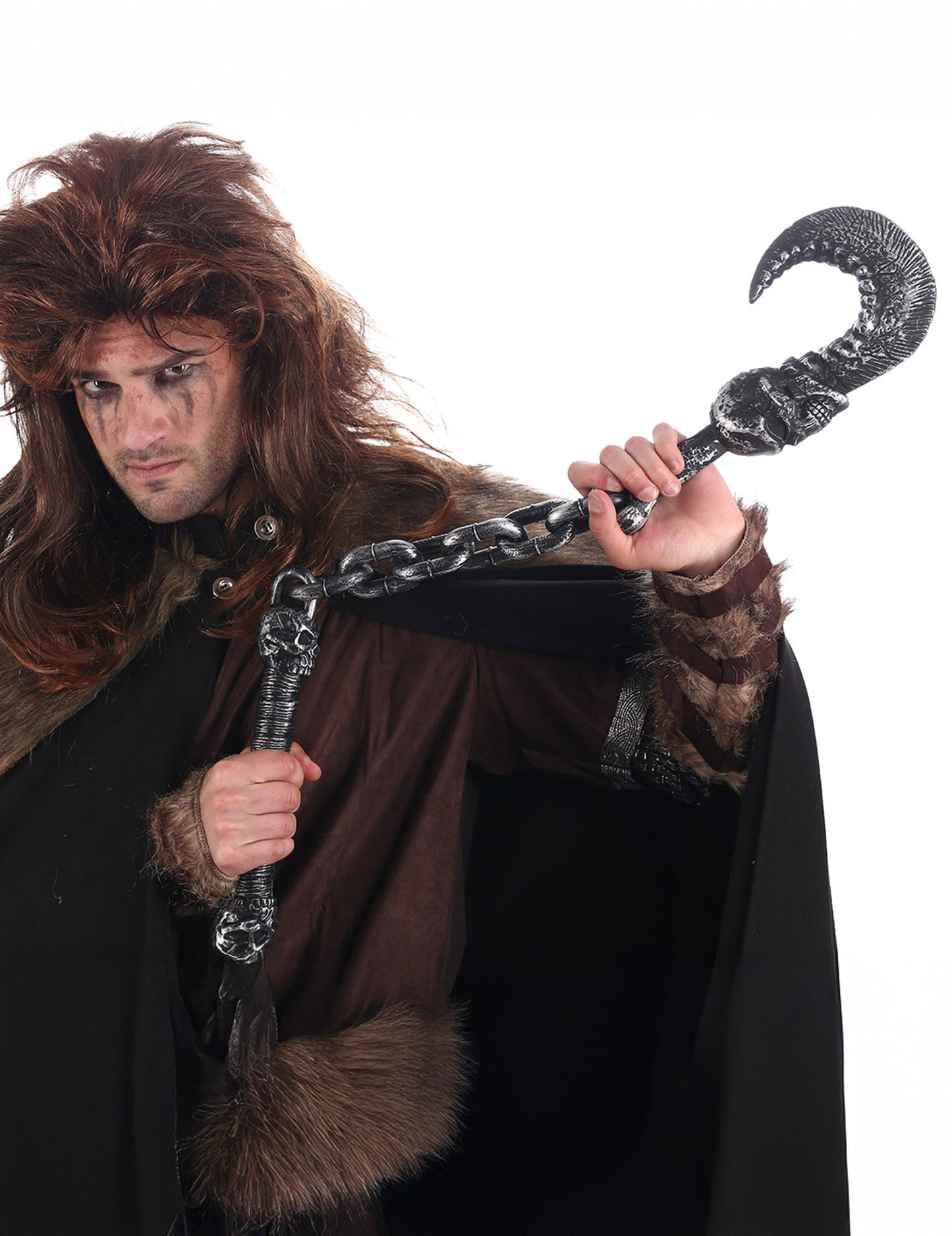 Mânecă cu cârlig în formă de craniu 86 cm