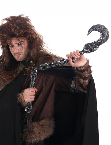 Mânecă cu cârlig în formă de craniu 86 cm