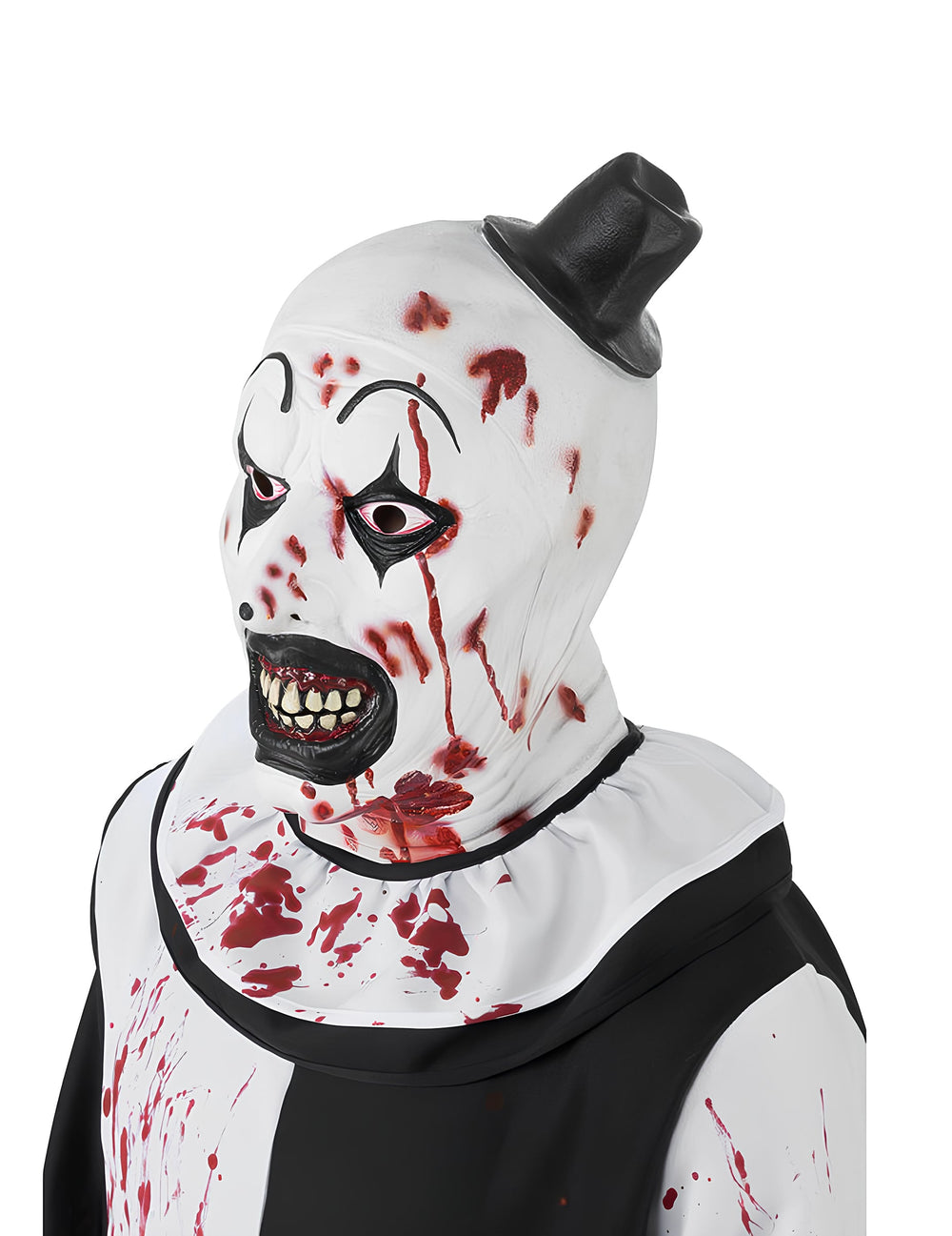 Vue de profil du masque intégral clown Terrifier