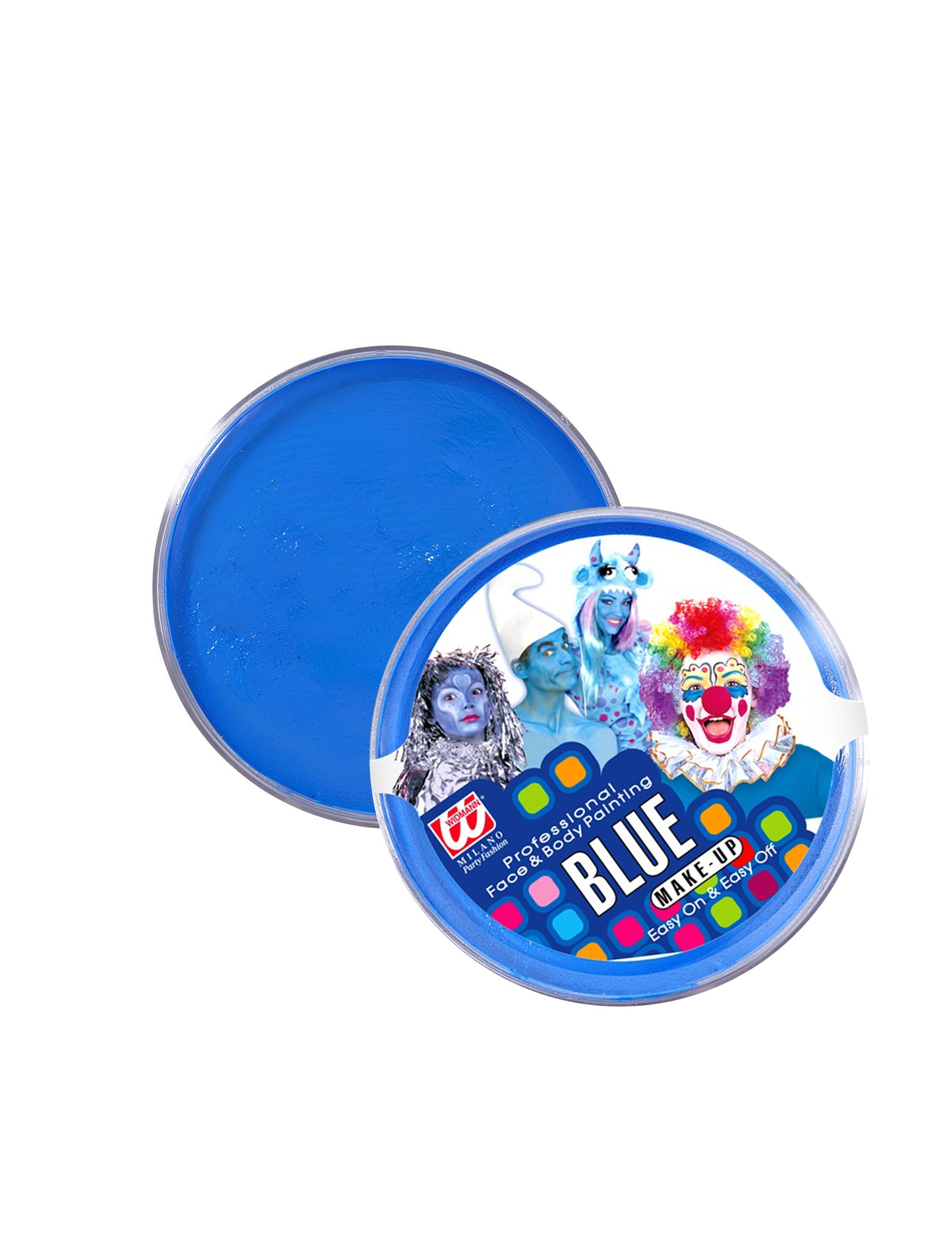 Recipient de machiaj profesional albastru de 25 g