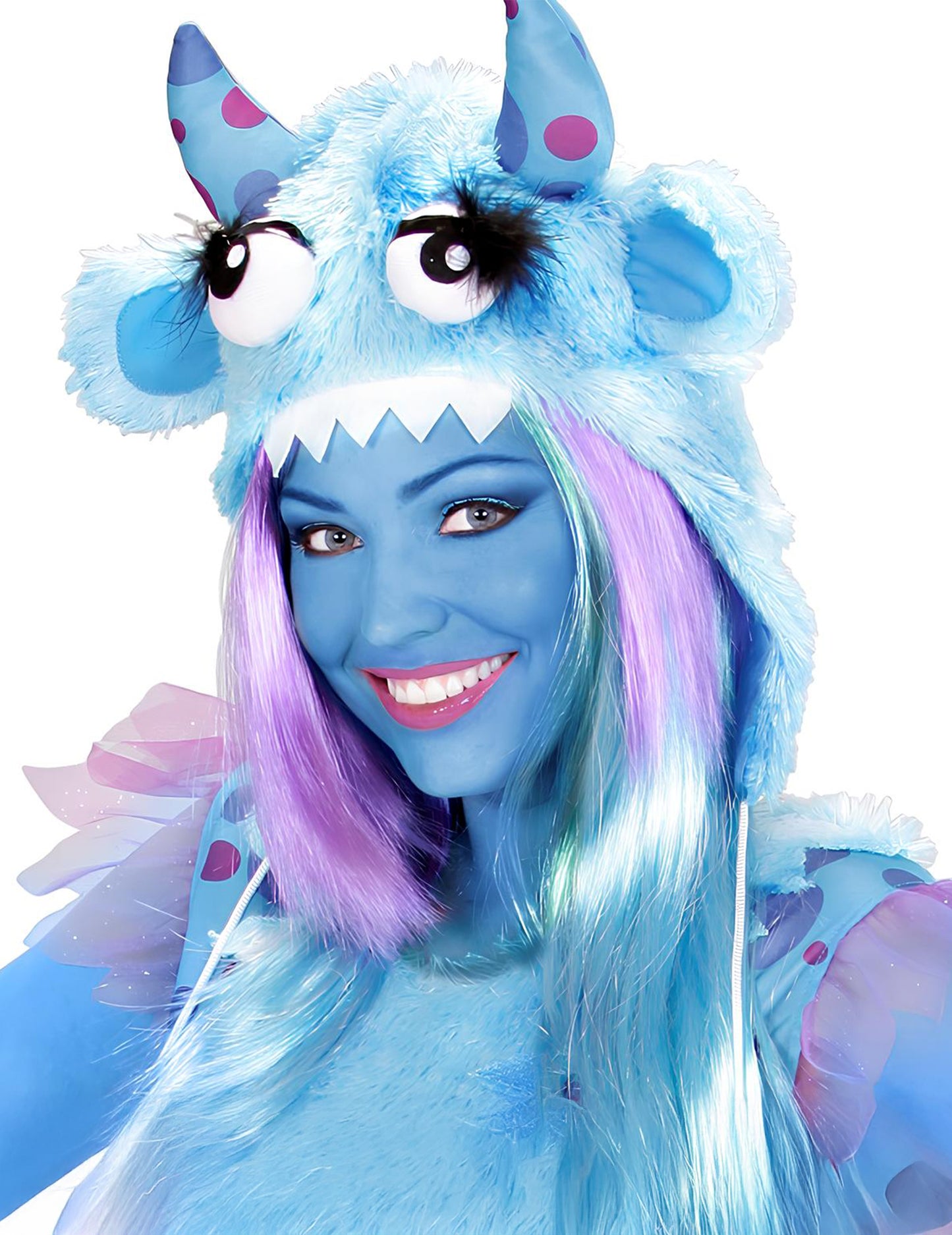 Recipient de machiaj profesional albastru de 25 g