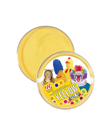 Recipient de machiaj profesional galben de 25g