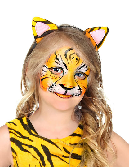 Recipient de machiaj profesional galben de 25g