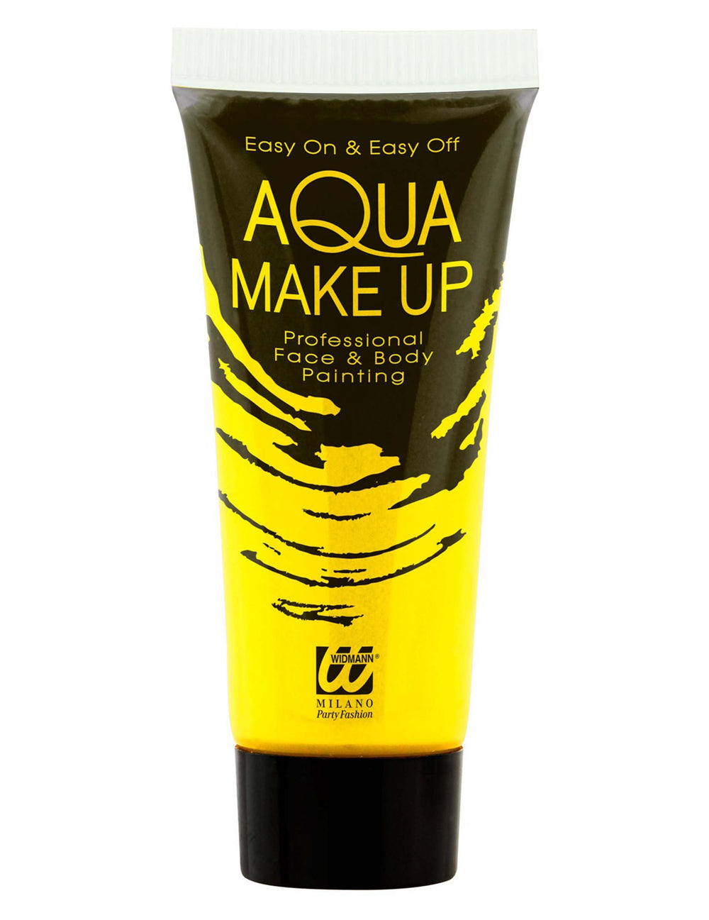 Maquillage néon pour visage et corps jaune fluo