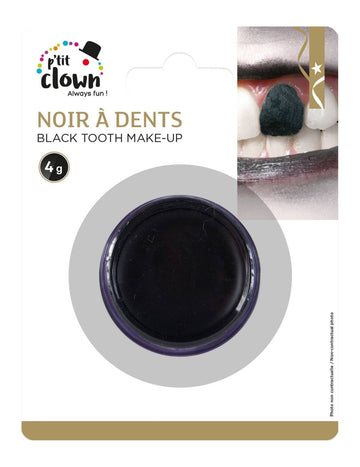 Maquillage noir pour dent