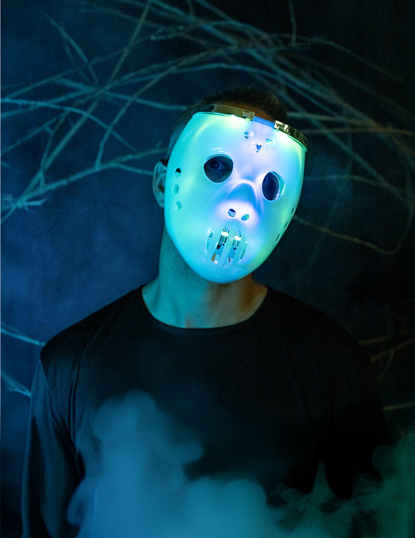 Mask 2 En1 Lumina de hochei pentru adulți