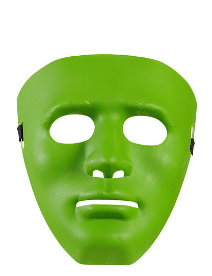Masca anonimă verde pentru adulți