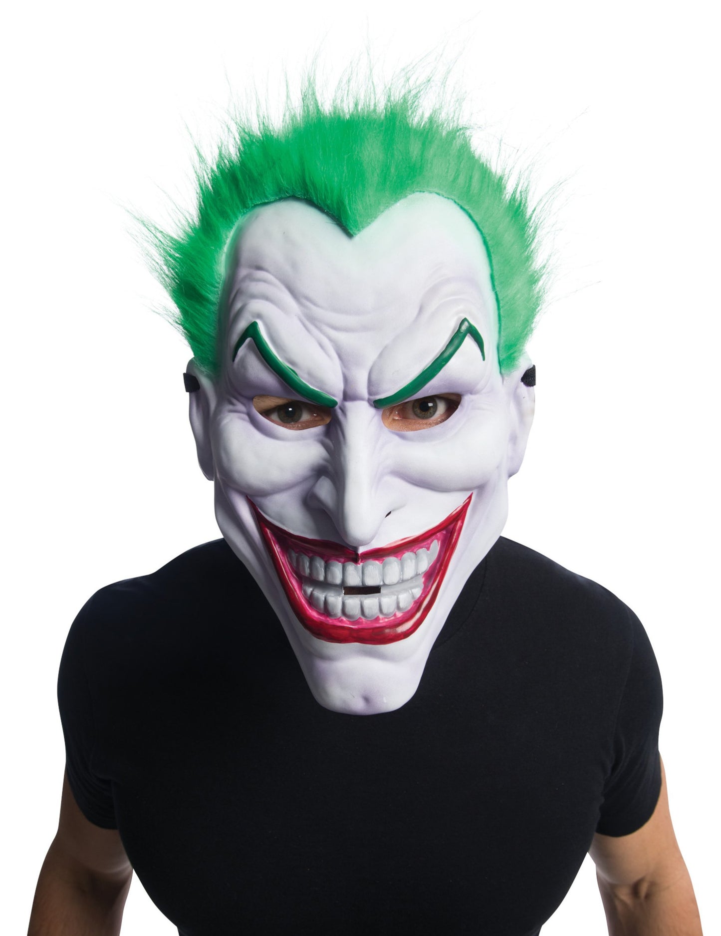Masca cu peruca de joker pentru adulți