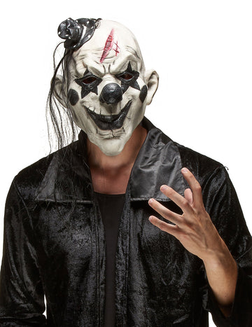Masca de clovn Scary Rocker Adult
