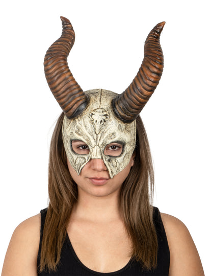 Masca de craniu de bivol pentru adulți