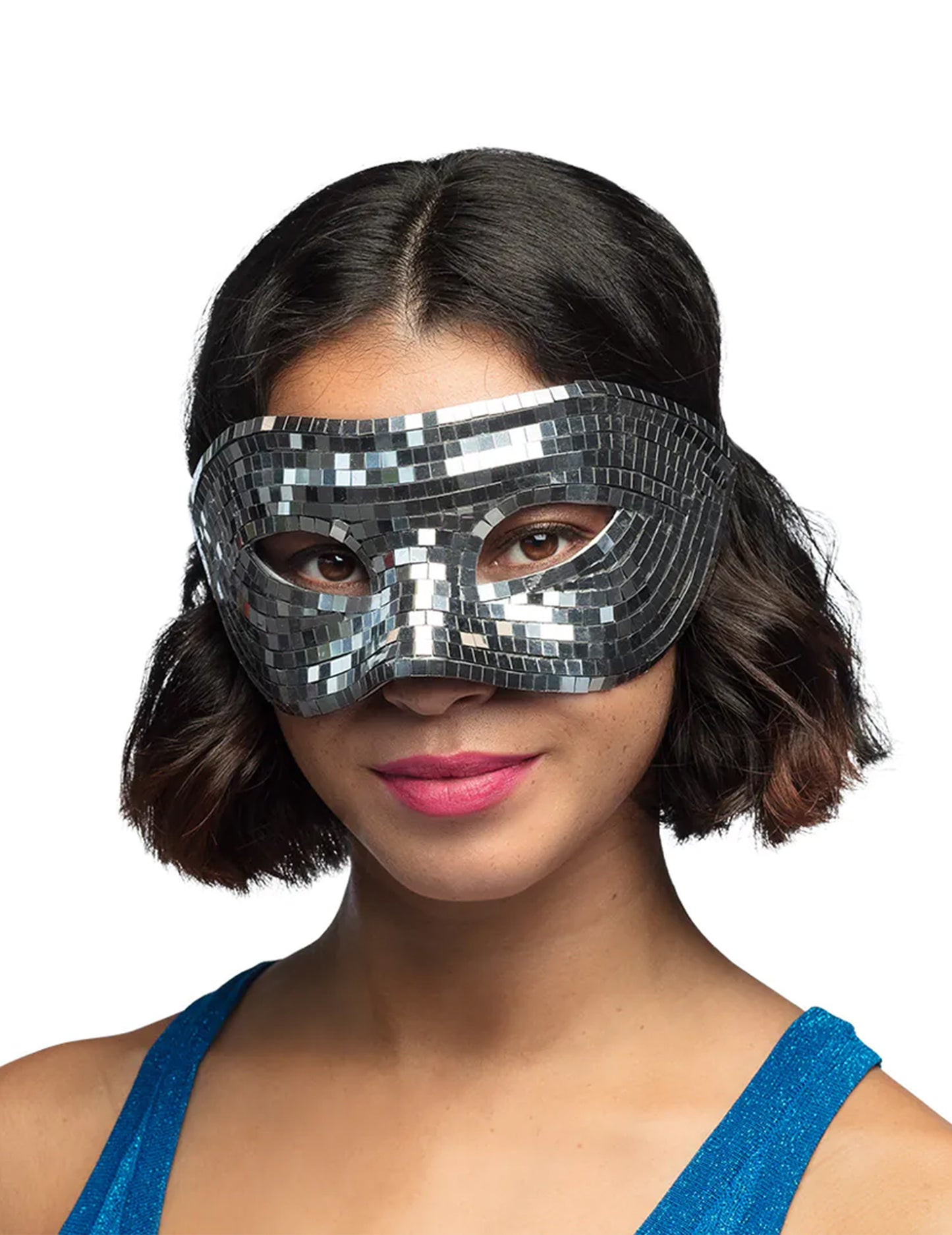 Masca disco cu fațete pentru adulți 