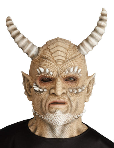 Mască de latex demon al nisipurilor, de lux, pentru adulți
