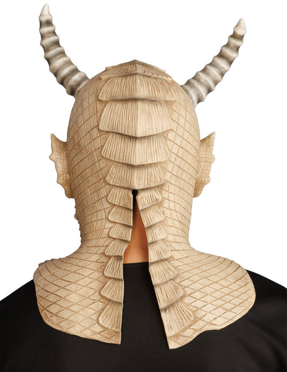 Mască de latex demon al nisipurilor, de lux, pentru adulți