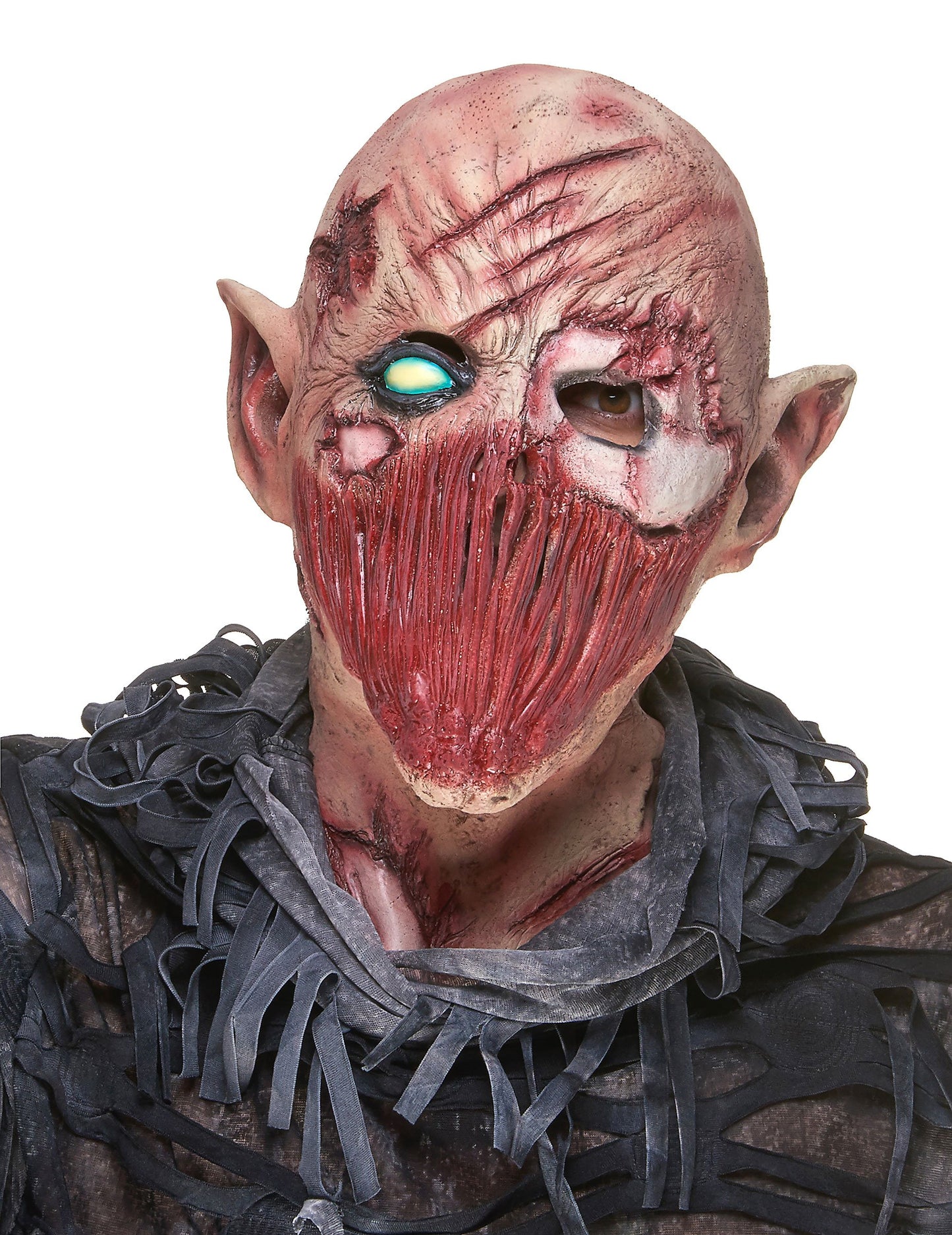 Masca de latex Demon care se lasă adult