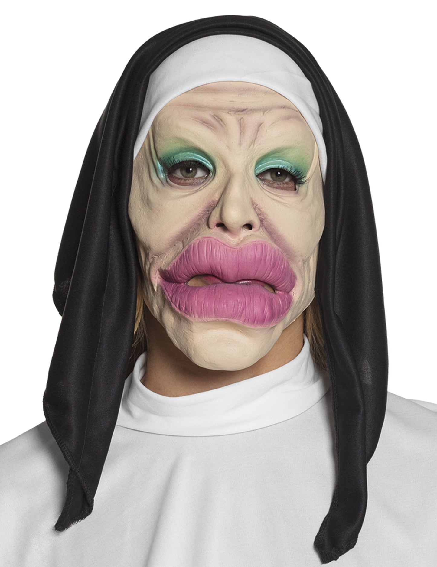 Masca de latex plin de umor pentru adulți