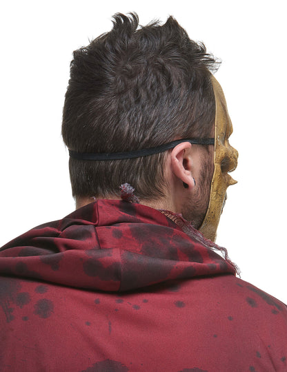 Schelet de mască de latex care mănâncă reptile pentru adulți