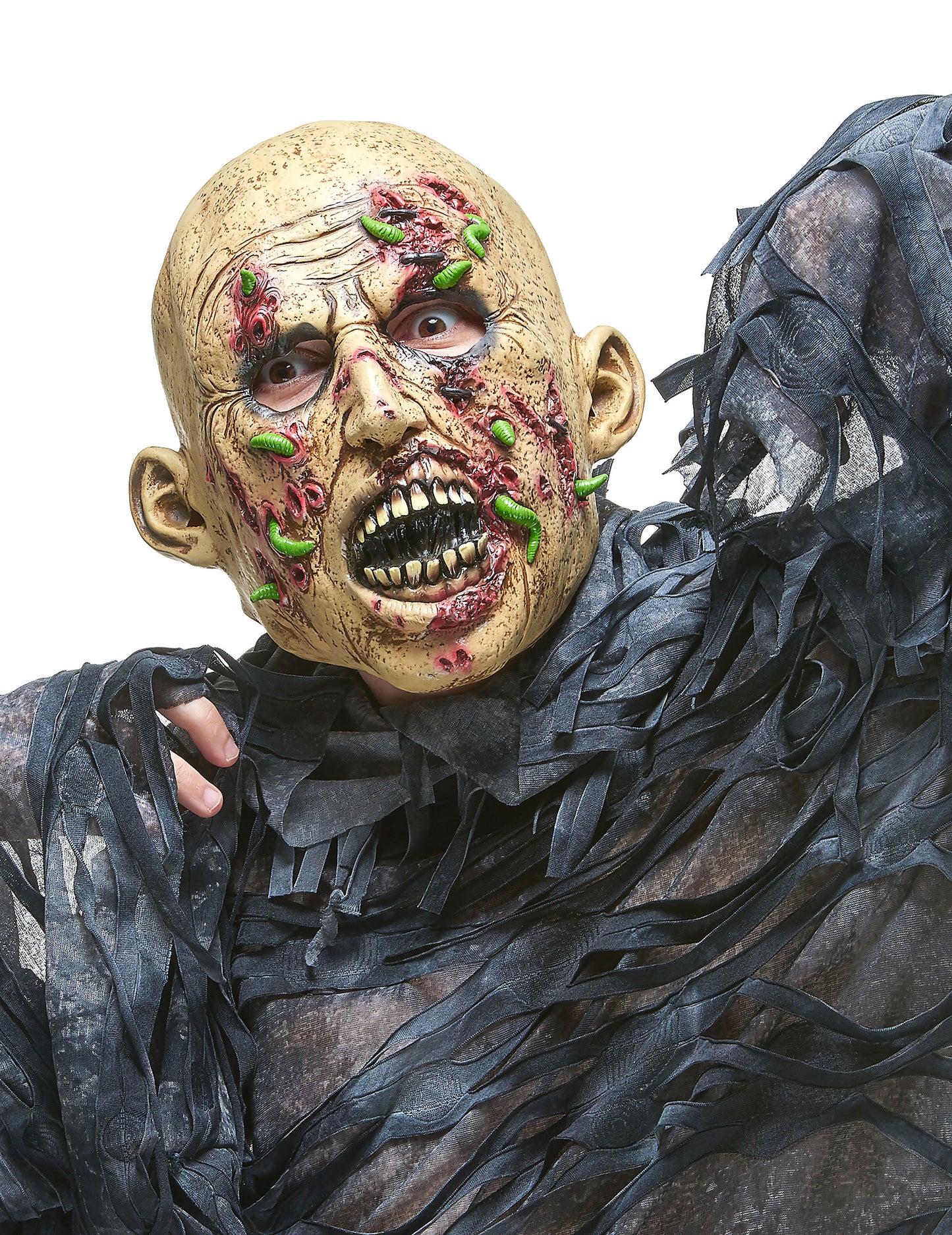 Masca pentru latex zombie pentru adulți putrefi