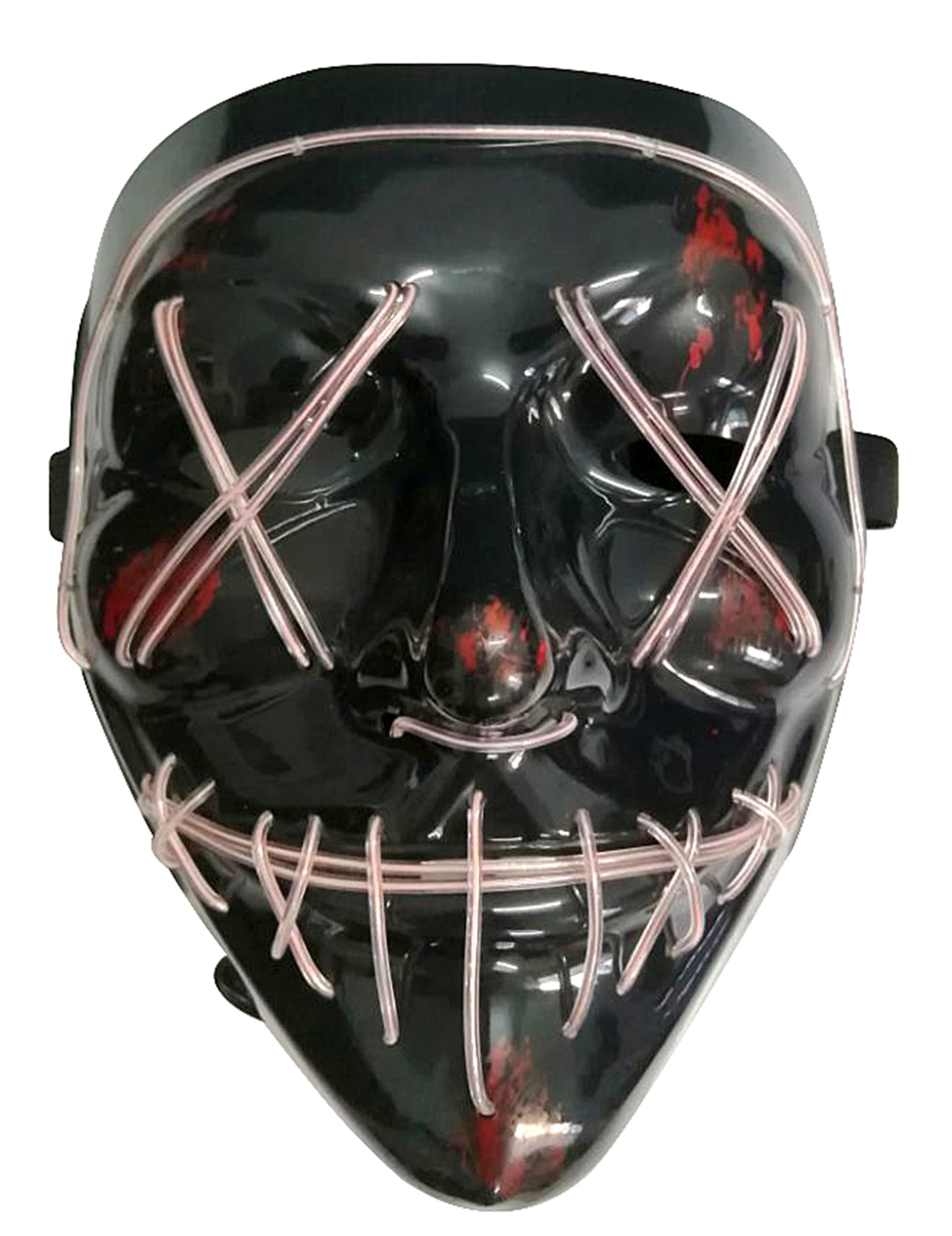 Masca LED luminoasă albă pentru adulți