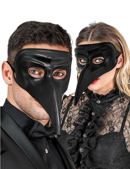 Masca lungă Adult Negru