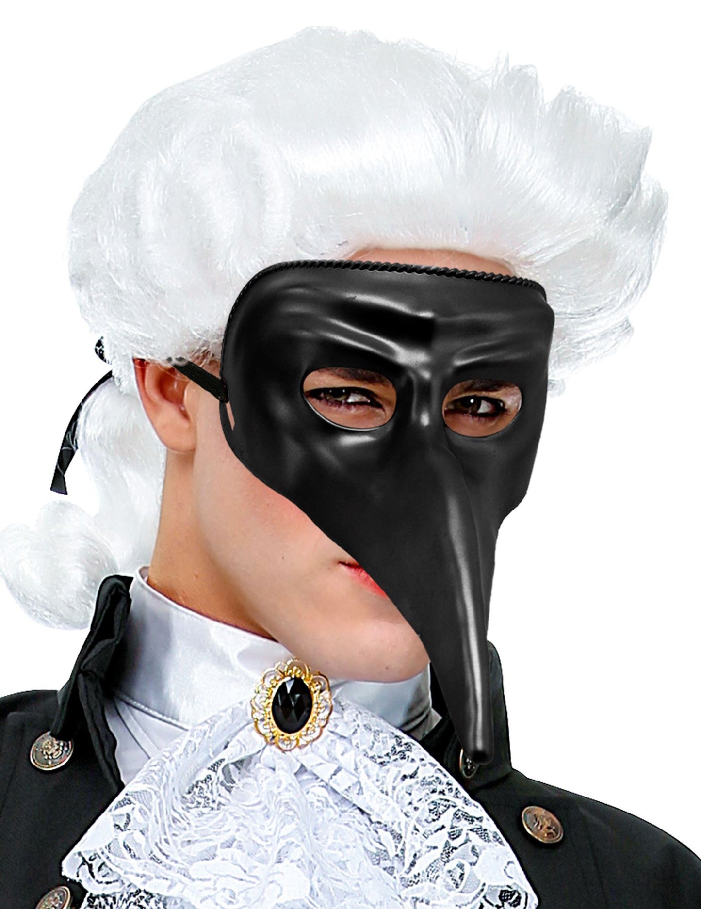 Masca lungă Adult Negru