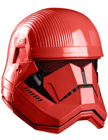 Roșu în mască de lux complet Sith Trooper Adult