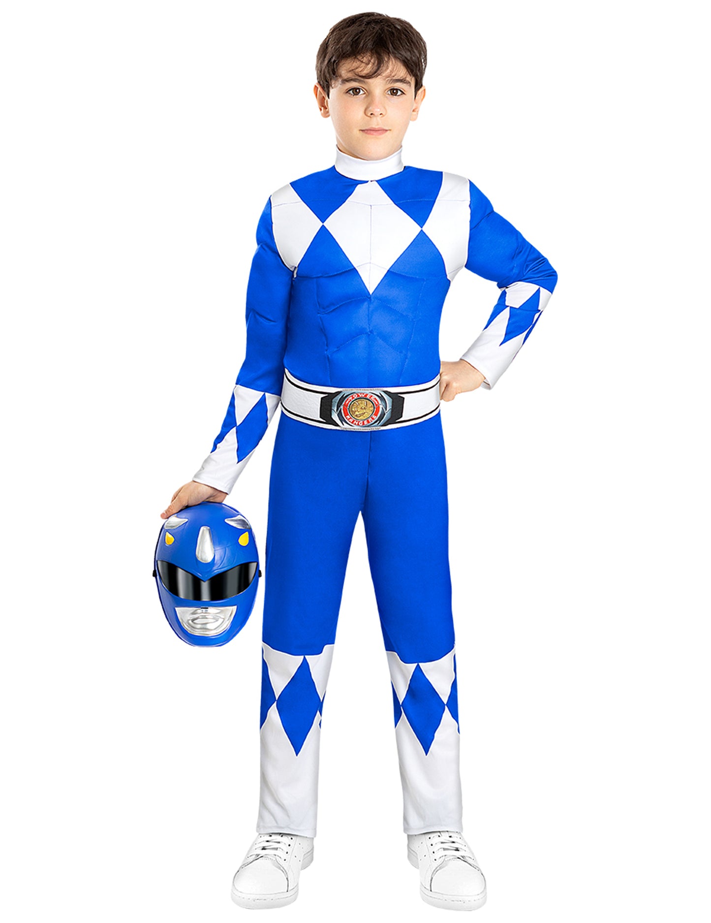 Mască Power Ranger albastră pentru copii