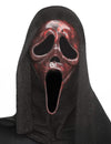 Mască Scream marmorat roșu pentru adulți