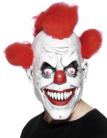 Masca terifiantă a clovnului pentru adulți de Halloween