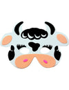 Masque vache pour enfant blanc et noir avec taches