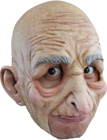Mask Old Man Adult Halloween 100% latex