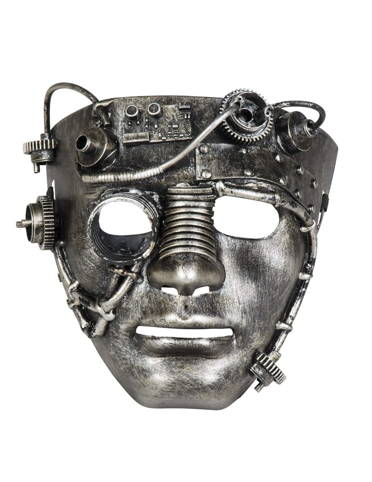 Vedere din față a măștii faciale Steampunk pentru adulți