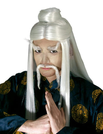 Mustață albă Maestrul Lee 