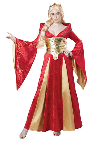 Costum Regină Regină Regină Costume de Lux