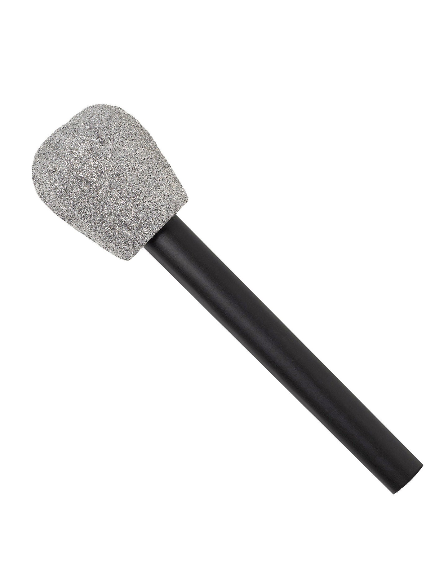 Micro sclipici argintiu în stilul anilor '80