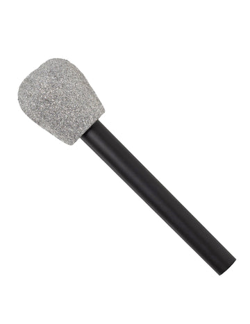 Micro sclipici argintiu în stilul anilor '80