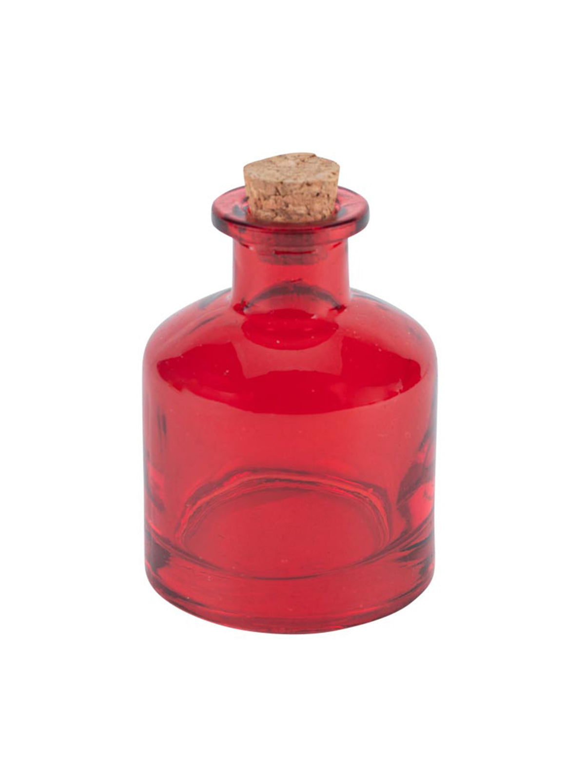 Mignonnette en verre rouge 5,6 cl 5 x 7 cm