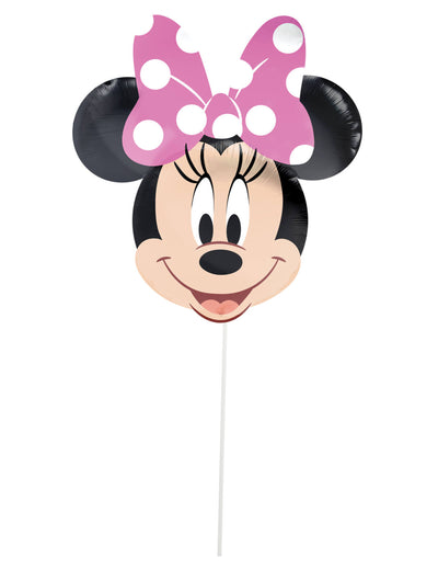 Mini balon din aluminiu Minnie Mouse™ 29 x 21 cm