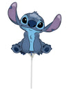 Mini balon din aluminiu Stitch™ 26 x 34 cm
