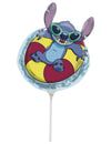 Mini balon din folie Stitch vară™ 27 x 43 cm