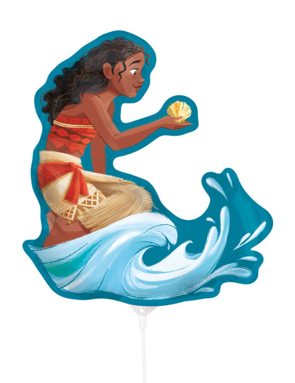 Mini balon din folie Vaiana™ 22 x 37 cm
