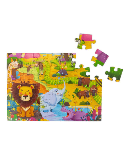 Puzzle mic pentru copii, 35 piese, 15 x 21 cm 