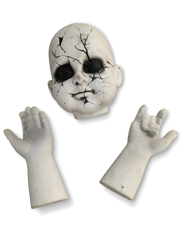 Piese de păpuși - cap și mâini