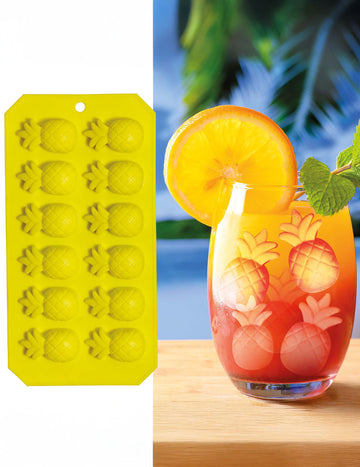 Mucegai de cuburi de gheață ananas