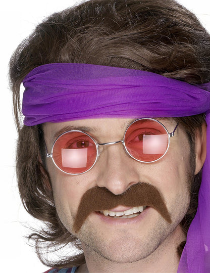 Blonde Mustache Adulți din anii 70