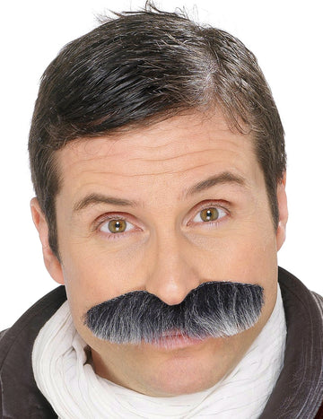 Mustață gri pentru adulți