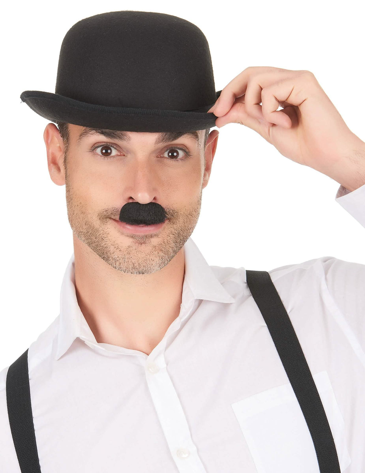 Mustață Charlie Chaplin pentru adult neagră