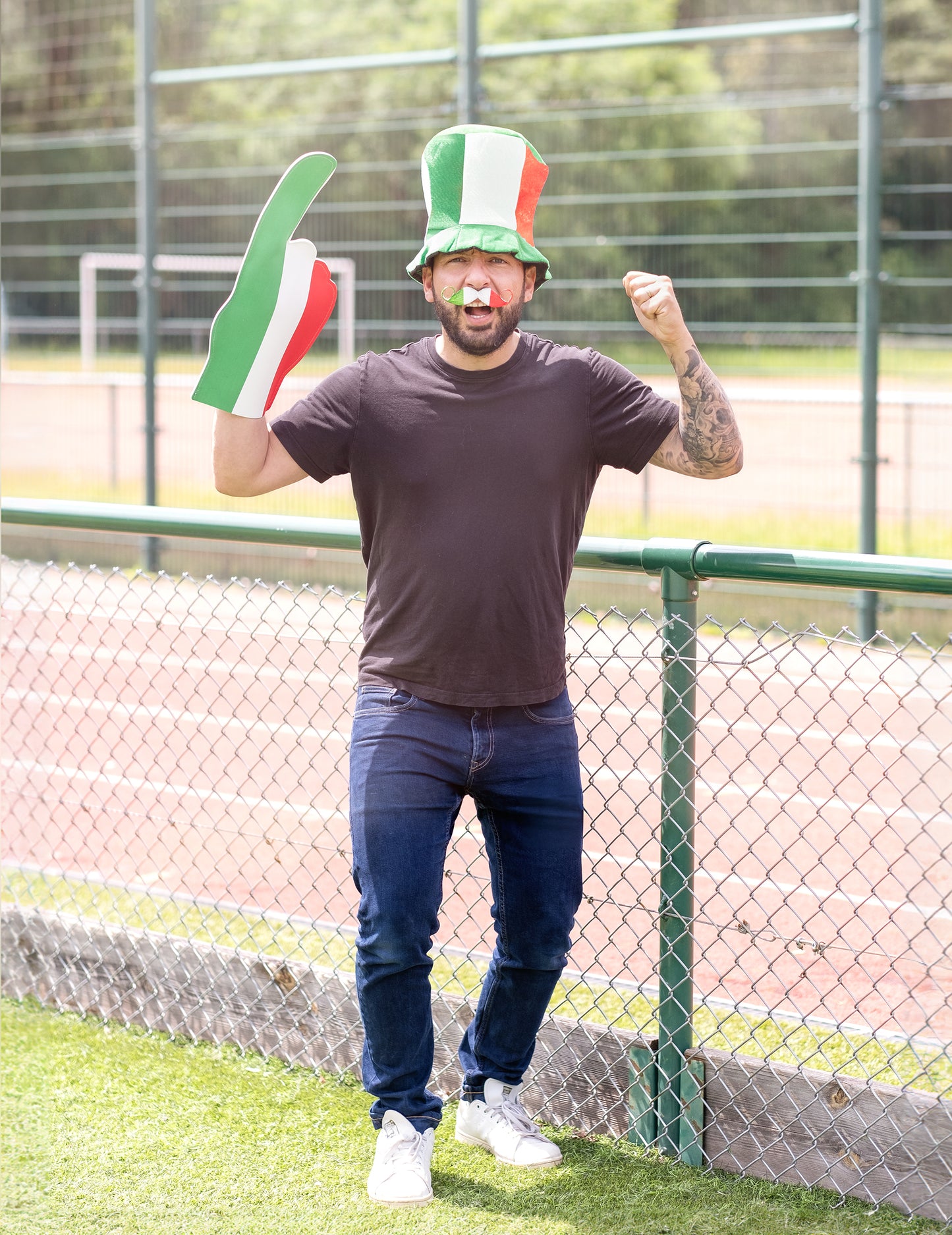 Sprijinire mustață Adult Italia