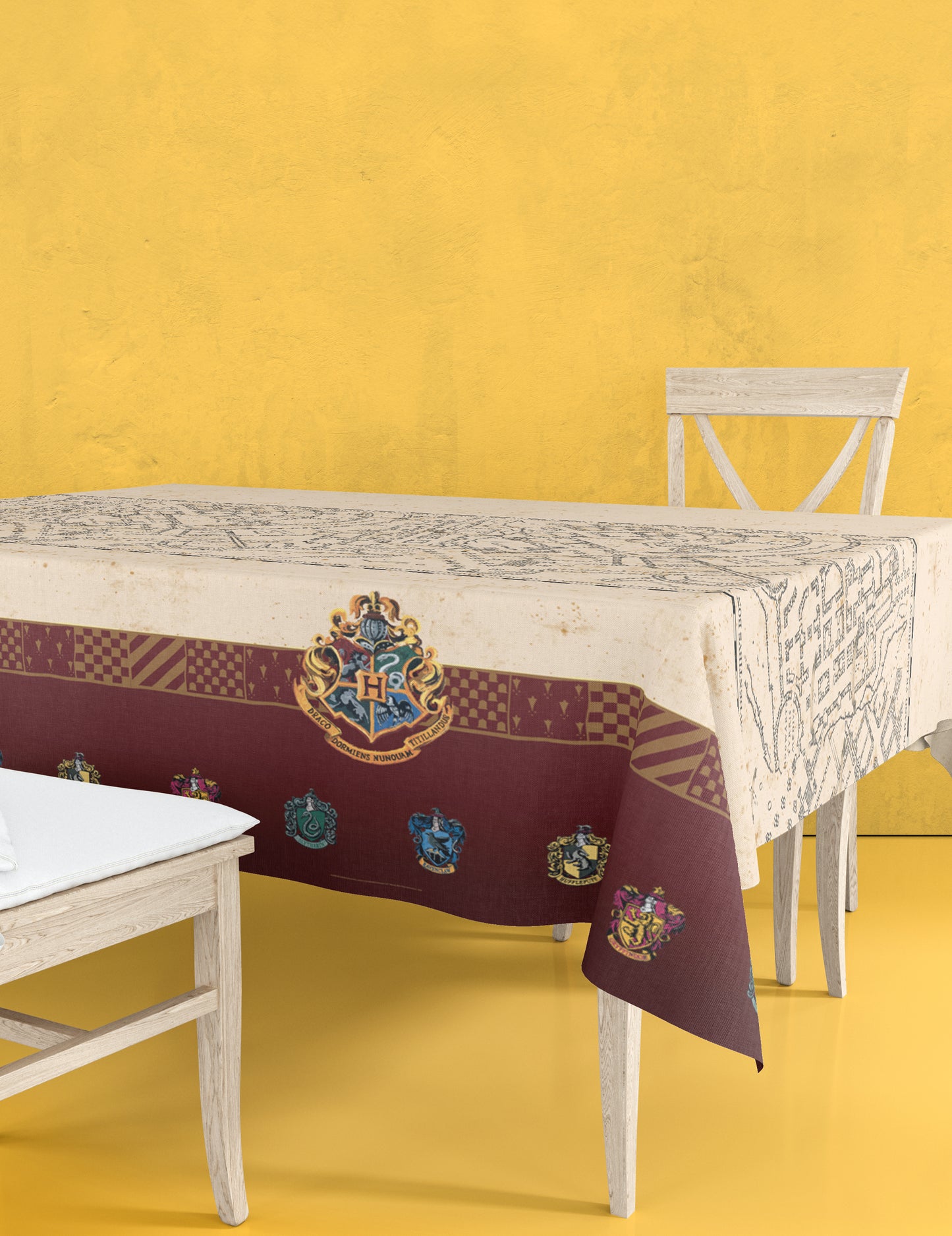 Card Marauder Tablecloth 120x180 cm Harry Potter